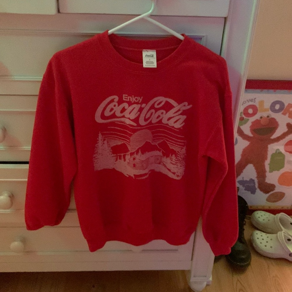 coca cola sweatshirt